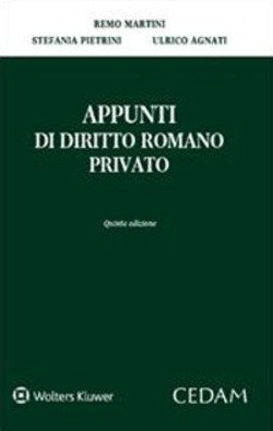Appunti Di Diritto Romano Privato 9788813382391 Usato 1 Libreria Baldini Copertina 9788813382391 Nuovo